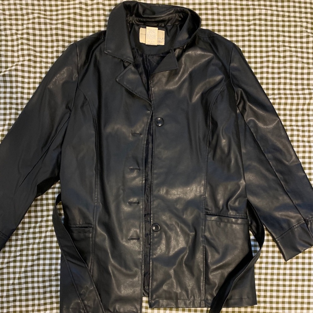 Leather jacket